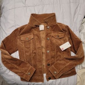 New So Camel Corduroy Jacket